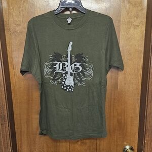 Anvil Olive Green Short-Sleeve Guitar Graphic Tee